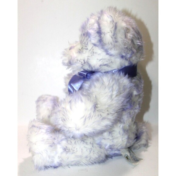Build A Bear Nikki's Purple Ribbon Cancer Awareness Stuffed Animal Plush Bear - Picture 5 of 9
